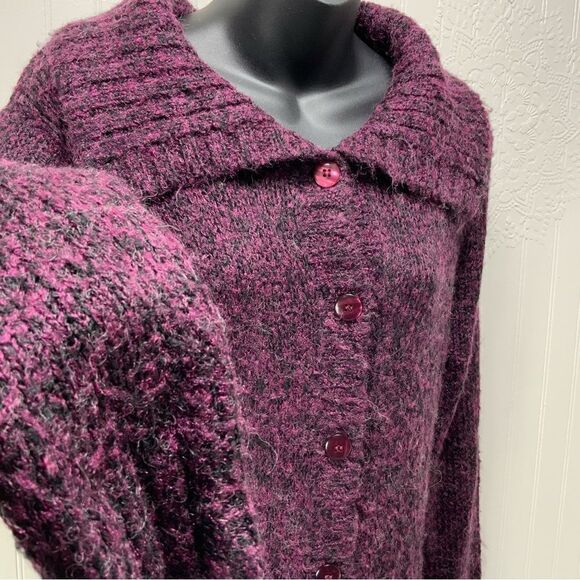 B. MOSS Duster length cardigan sweater - Picture 3 of 5